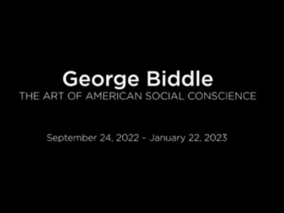 George Biddle: The Art of American Social Conscience