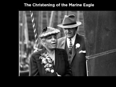 The Christening of the Marine Eagle 