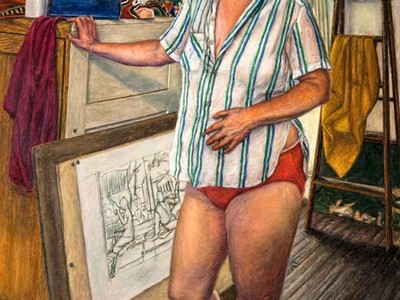 Self-Portrait, 1989 (Woodmere Art Museum: Gift of Bill Scott, 2011)