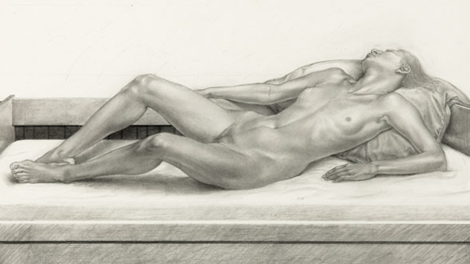 Study for "Reclinging Nude" 