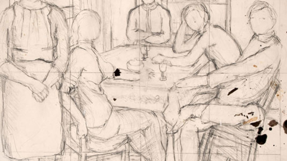 Study for “The Dining Room”
