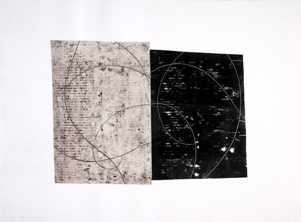 Ron Rumford: Itinerary (2001) Engraving and relief