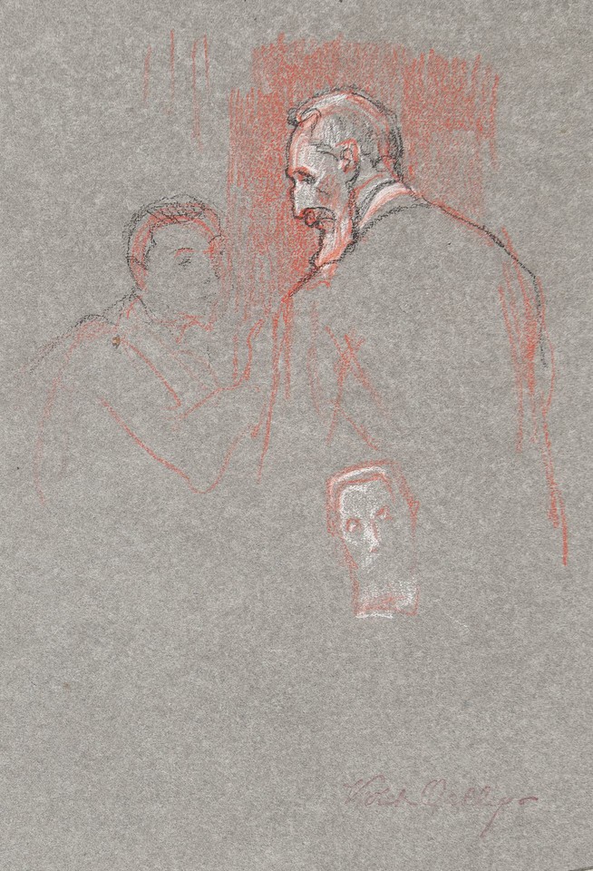 Portrait studies of Count Albert Apponyi, delegate from ... Image 1