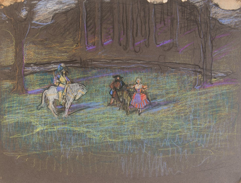 Study for Episode IV: &quot;The French,&quot; Scene First: &quot;The ... Image 1