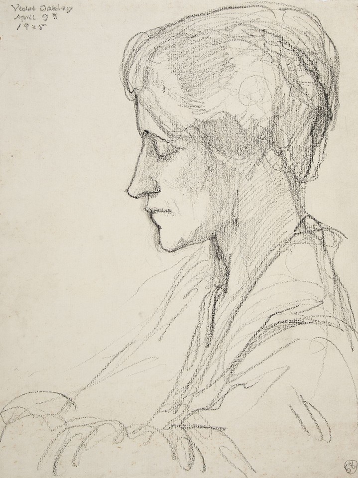 Portrait study of Edith Emerson Image 1