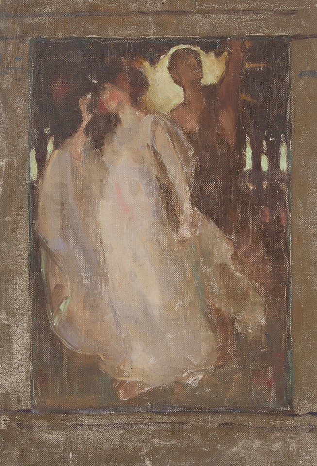 Cover design study for Collier's Weekly Image 1