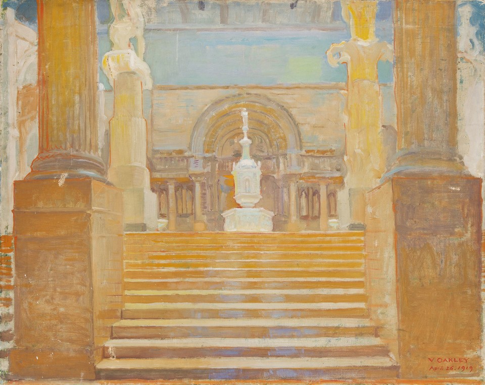 Study of the interior of Architectural Hall, Carnegie ... Image 1