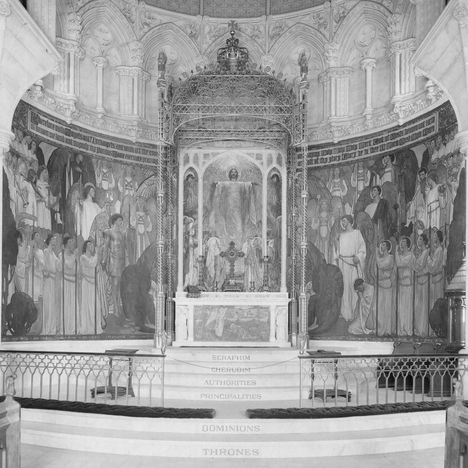 All Angels Episcopal Church, &quot;The Heavenly Host,&quot; Chancel ... Image 1