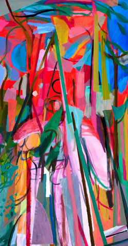 Bill Scott: The Cherry Tree (2011) Oil on canvas