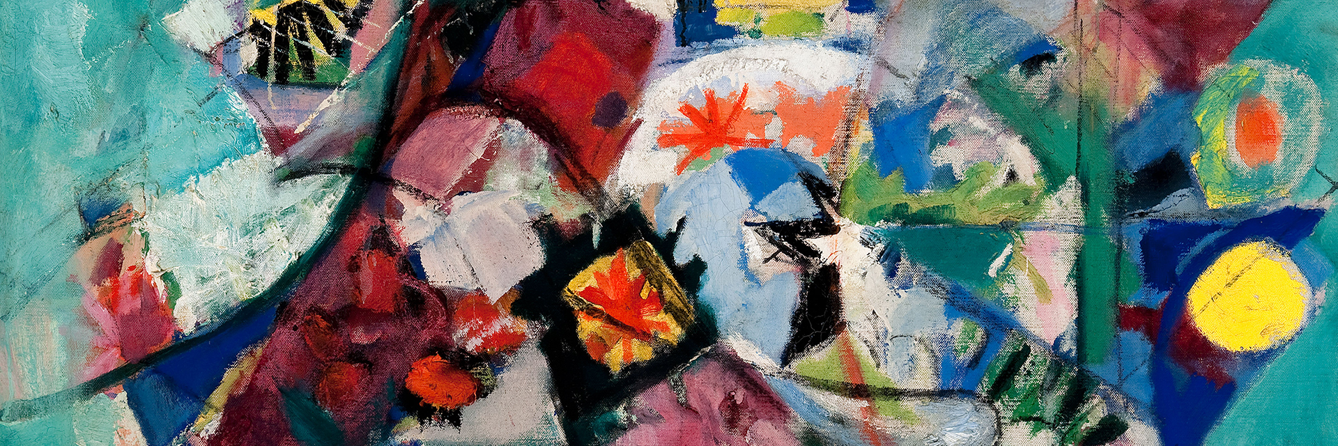 Abstract Bouquet, 1939, by Arthur B. Carles (Woodmere Art Museum: Partial museum purchase and partial gift of Frederica and Howard Wagman, 2011)