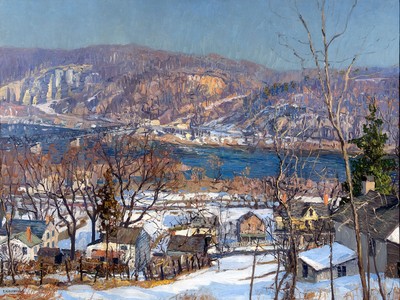 Edward Willis Redfield, Late Afternoon c. 1925