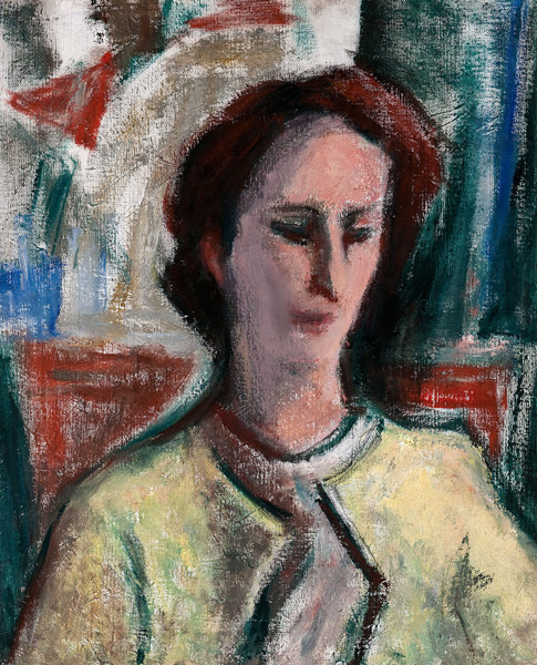 Ethel V. Ashton: Self Portrait (1940s) Oil on canvas