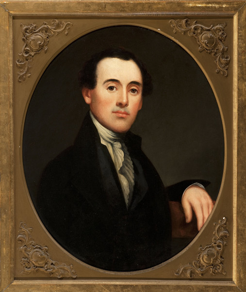 Thomas Birch: Portrait of an Actor (Undated) Oil on canvas