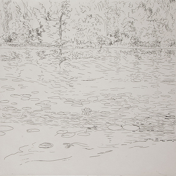 Emily Brown: O Wait for It (2008) Line etching