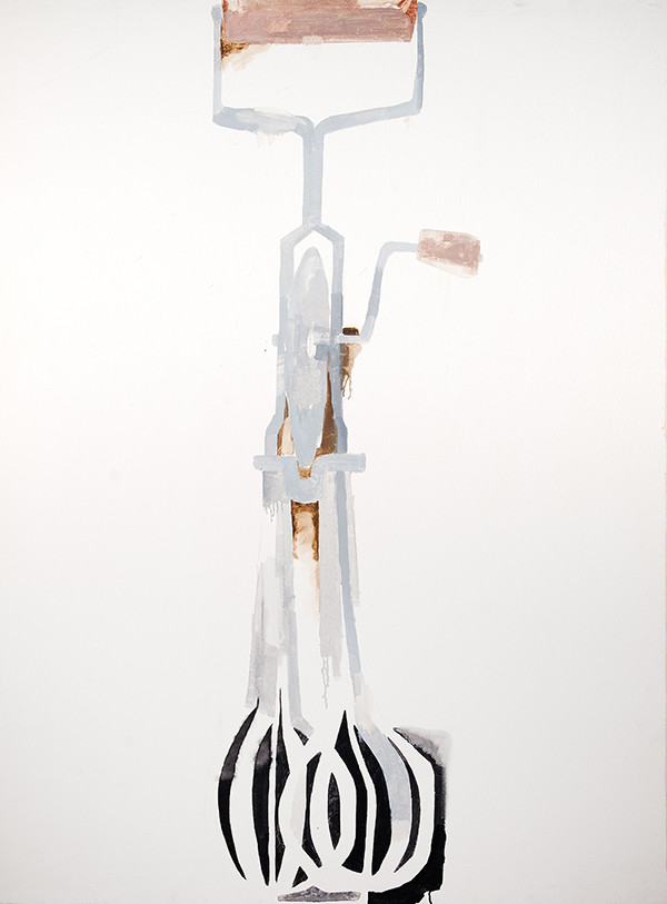 Louis De Mayo: Egg Beater (before 1973) Oil on canvas