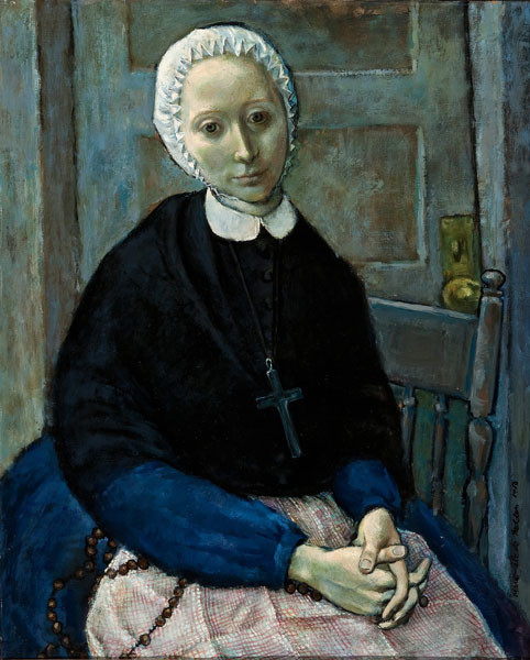 Marie-Celeste Fadden: Little Sister of the Poor (1950) Oil on canvas