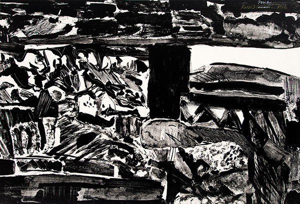 Ruth Fine: May-66 (1966) Lithograph on Rives paper