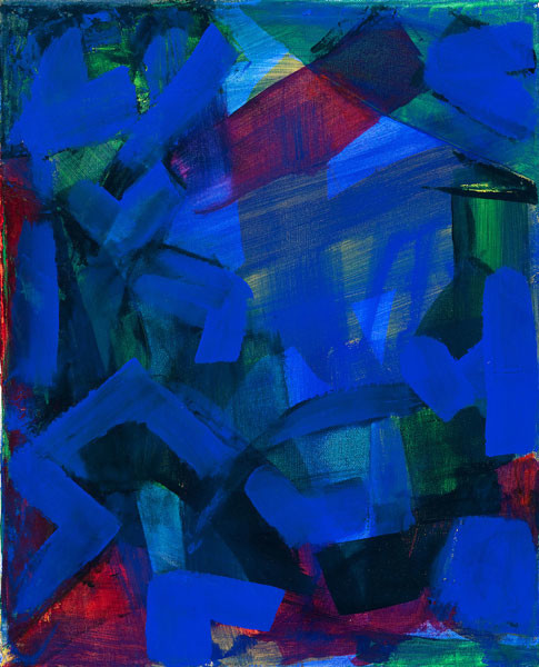 Gertrude Fisher-Fishman: [Untitled]  (Undated) Acrylic on canvas
