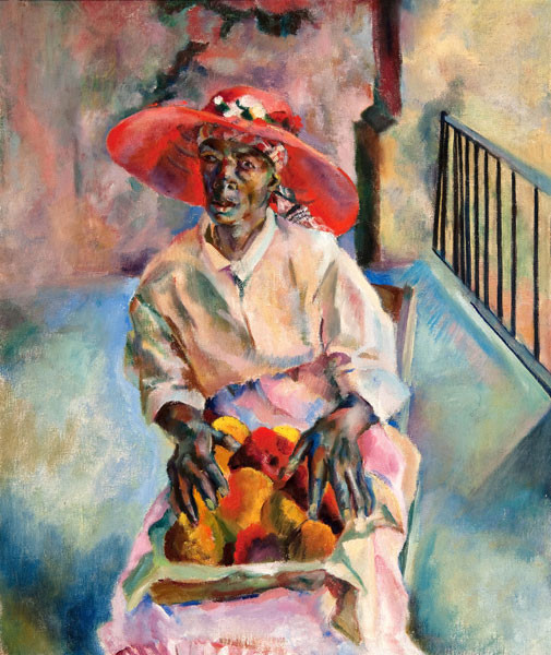 Moy Glidden: Portrait of a St. Croix Woman (1935) Oil on canvas