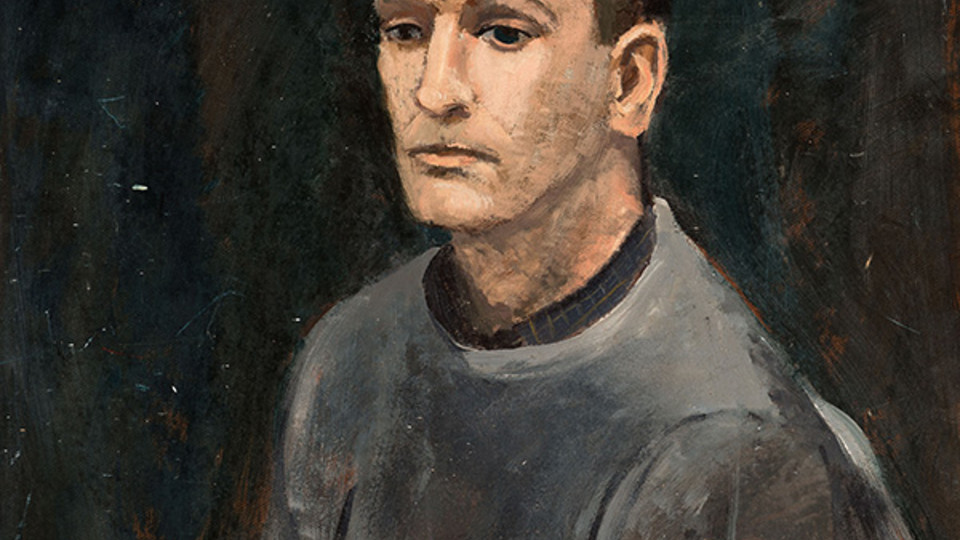 Self-Portrait and Portrait of a Young Man (Ben Kamihira)