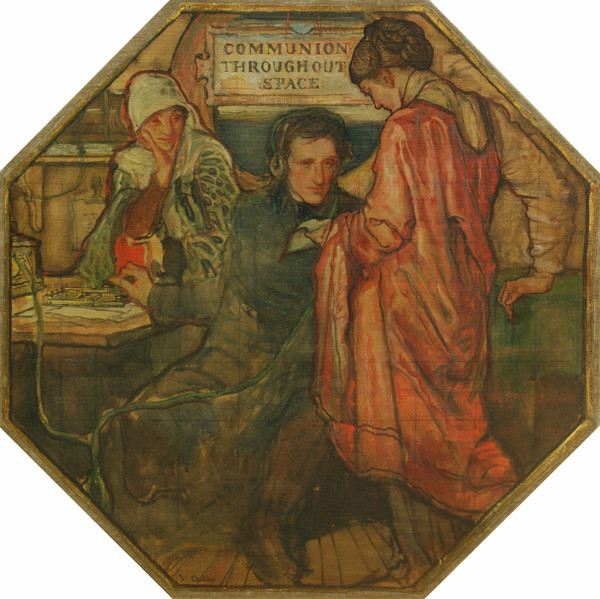 Violet Oakley: Communion throughout Space (1910-1911) Oil on canvas