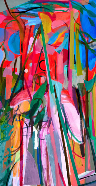 Bill Scott: The Cherry Tree (2011) Oil on canvas