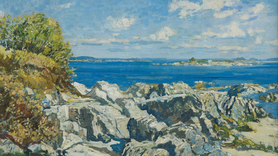 Rocks and Sea, Chebeague Island, Maine