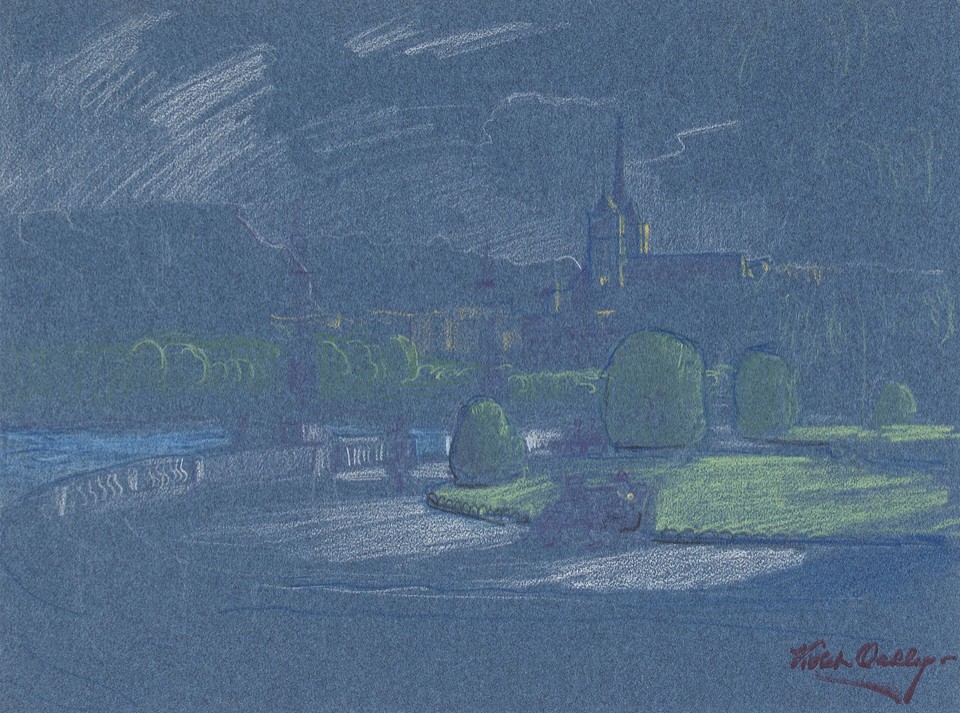Landscape with Cathedral of St. Pierre, Geneva Image 1