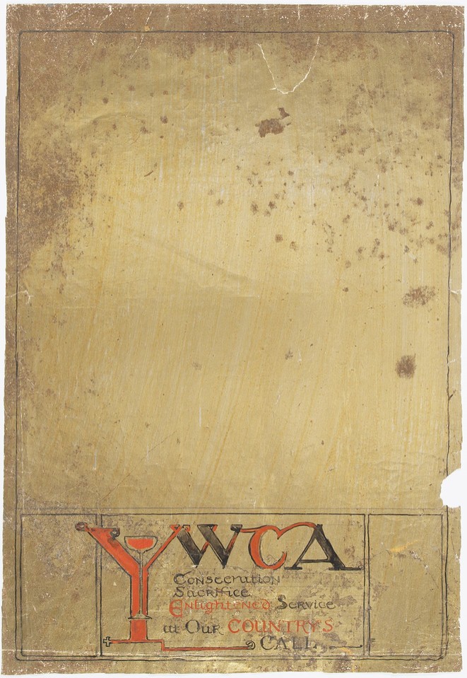 Study for illuminated text for YWCA poster Image 1