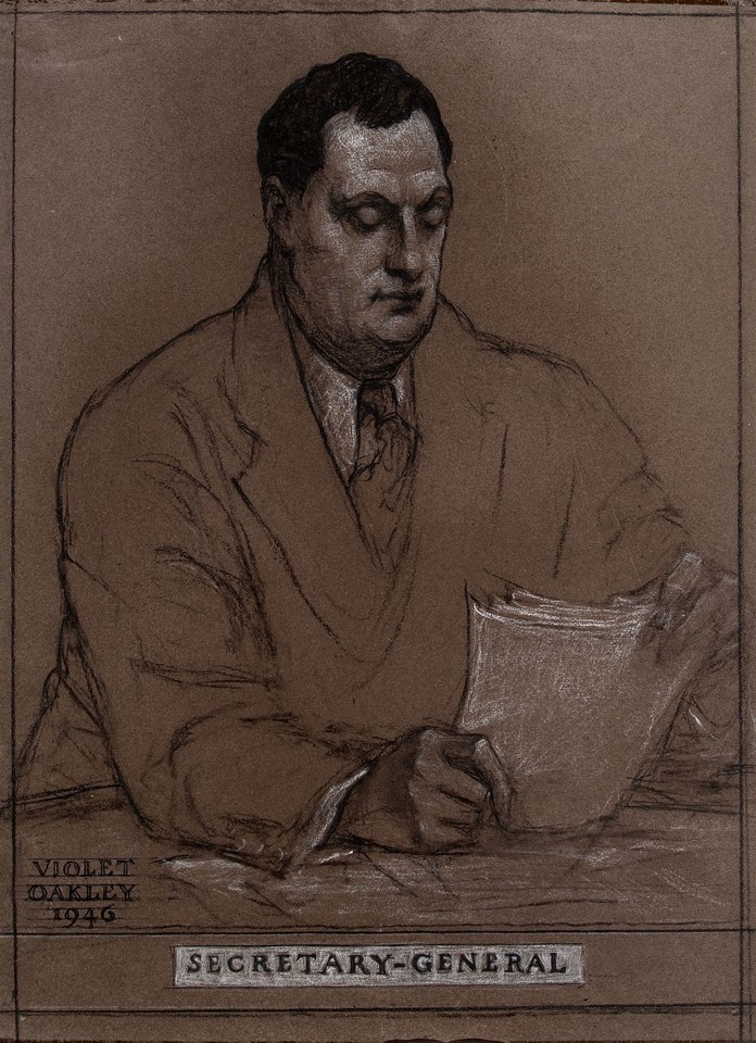 Trygve Lie (1896-1968), from Norway, Secretary-General of ... Image 1