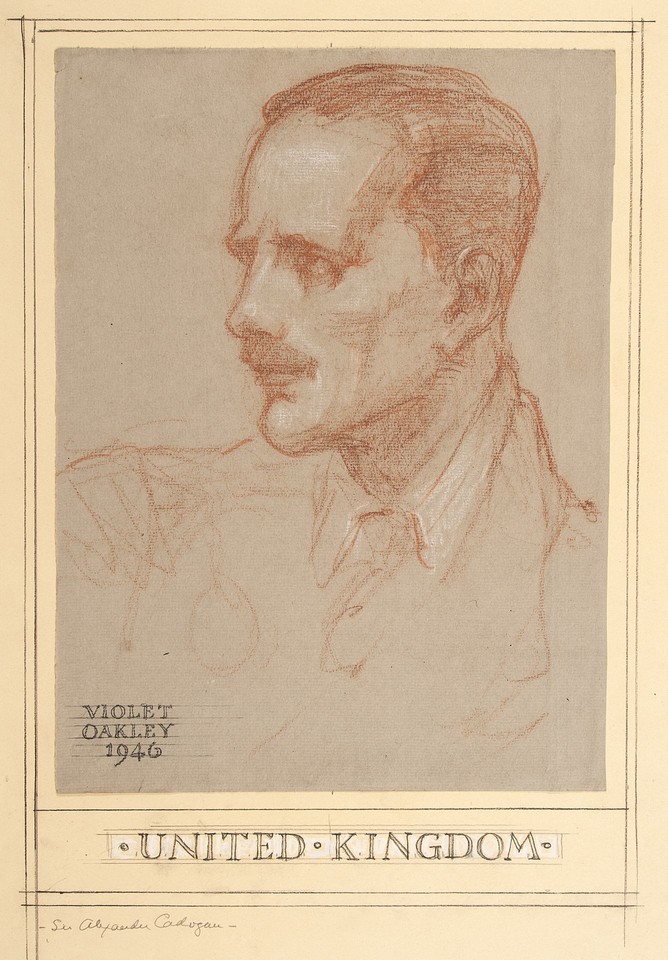 Sir Alexander Cadogan (1884–1968), delegate from the United ... Image 1