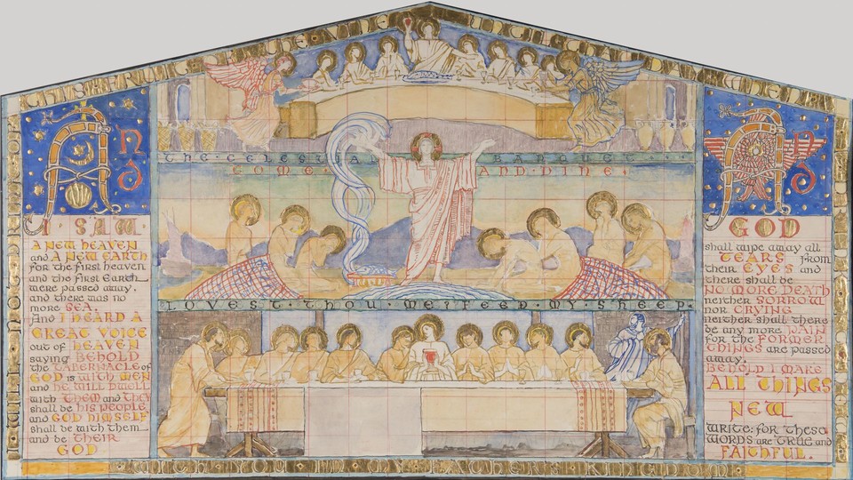Study for &quot;The Three Communions (The Last Supper, Morning ... Image 1