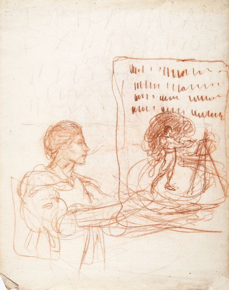 Study for Pennsylvania Academy of the Fine Arts Fourth ... Image 1