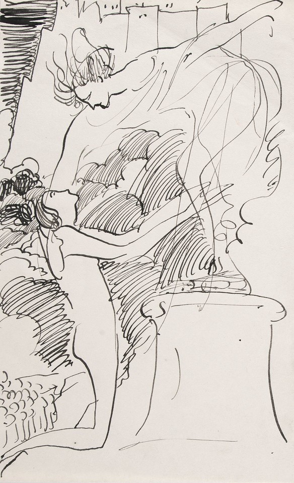 Study of illustration for YWCA poster Image 1