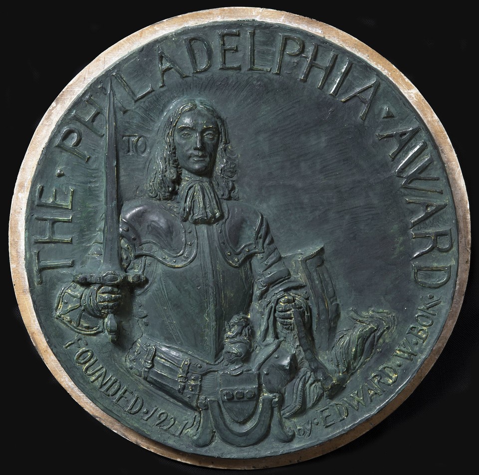 Model for the Obverse of the Philadelphia Award Medal Image 1