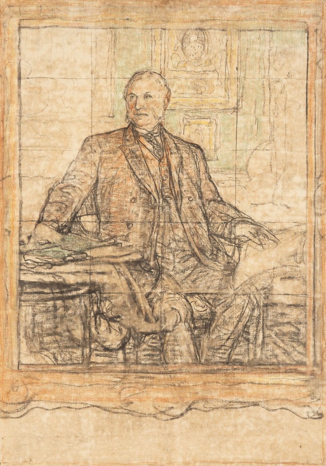 Portrait study of William Van Duzer Lawrence Image 1