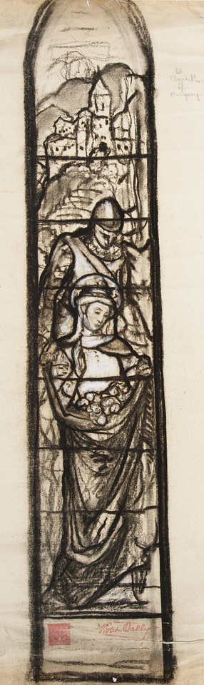 Saint Elizabeth of Hungary (Charity), composition study for ... Image 1