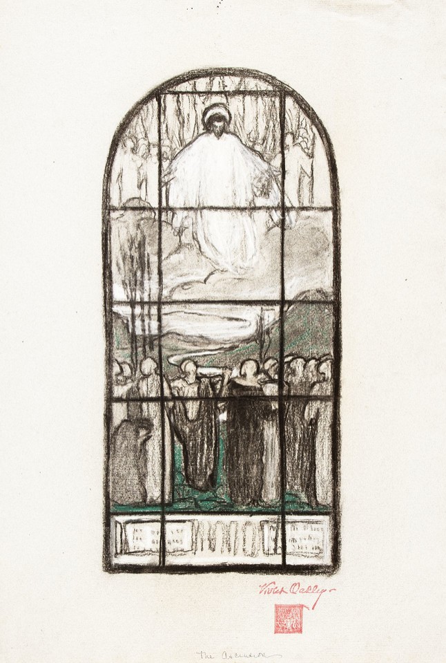 Composition study for &quot;The Ascension&quot; altarpiece, All ... Image 1