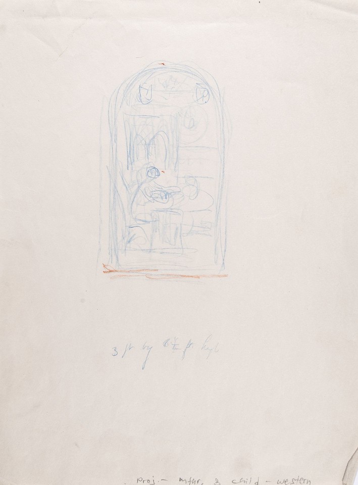 Study for an unidentified altarpiece Image 1