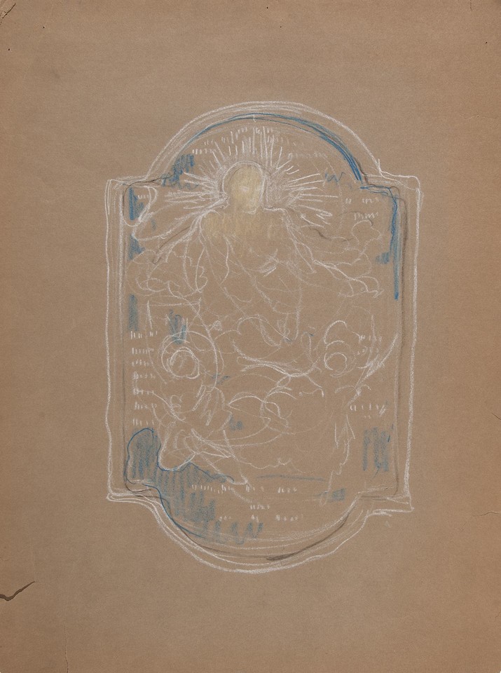 Study of Christ for an unidentified altarpiece Image 1