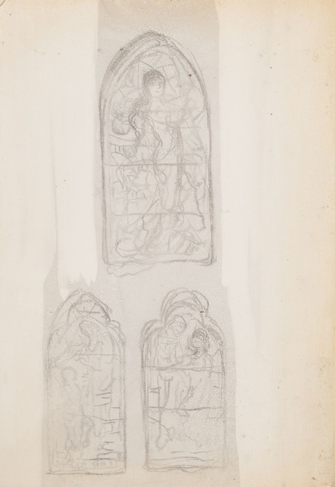 Studies for an unidentified stained glass window Image 1