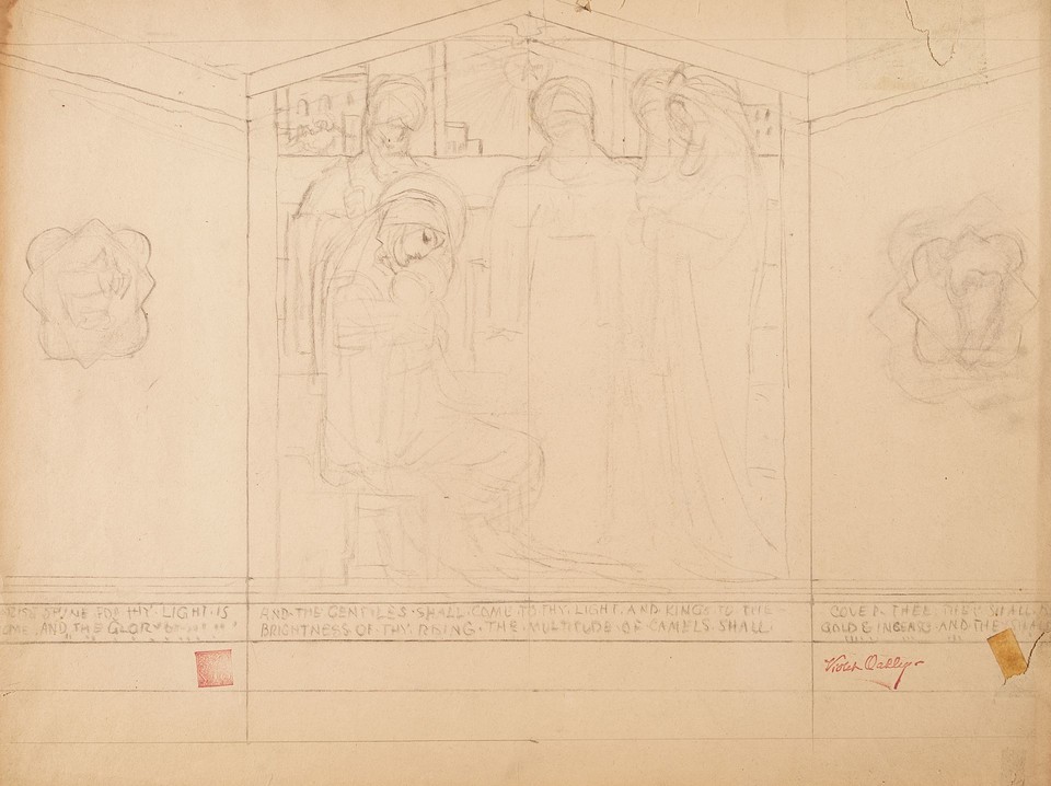 Study for an &quot;Adoration of the Magi (or The Epiphany)&quot; ... Image 1