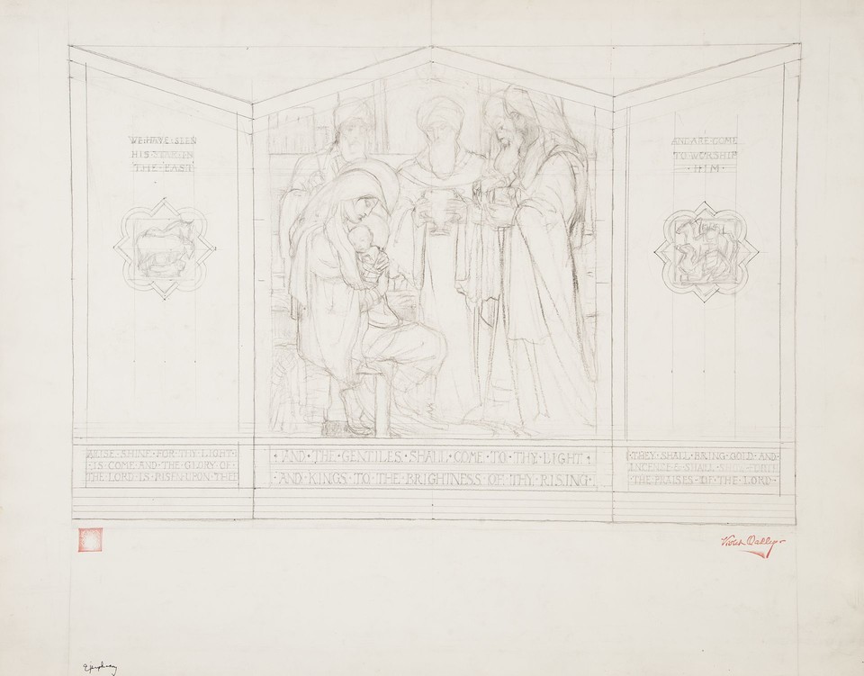 Composition study for an &quot;Adoration of the Magi (or The ... Image 1
