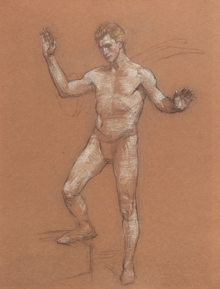 Study for David, &quot;David and Goliath&quot; World War II portable ... Image 1