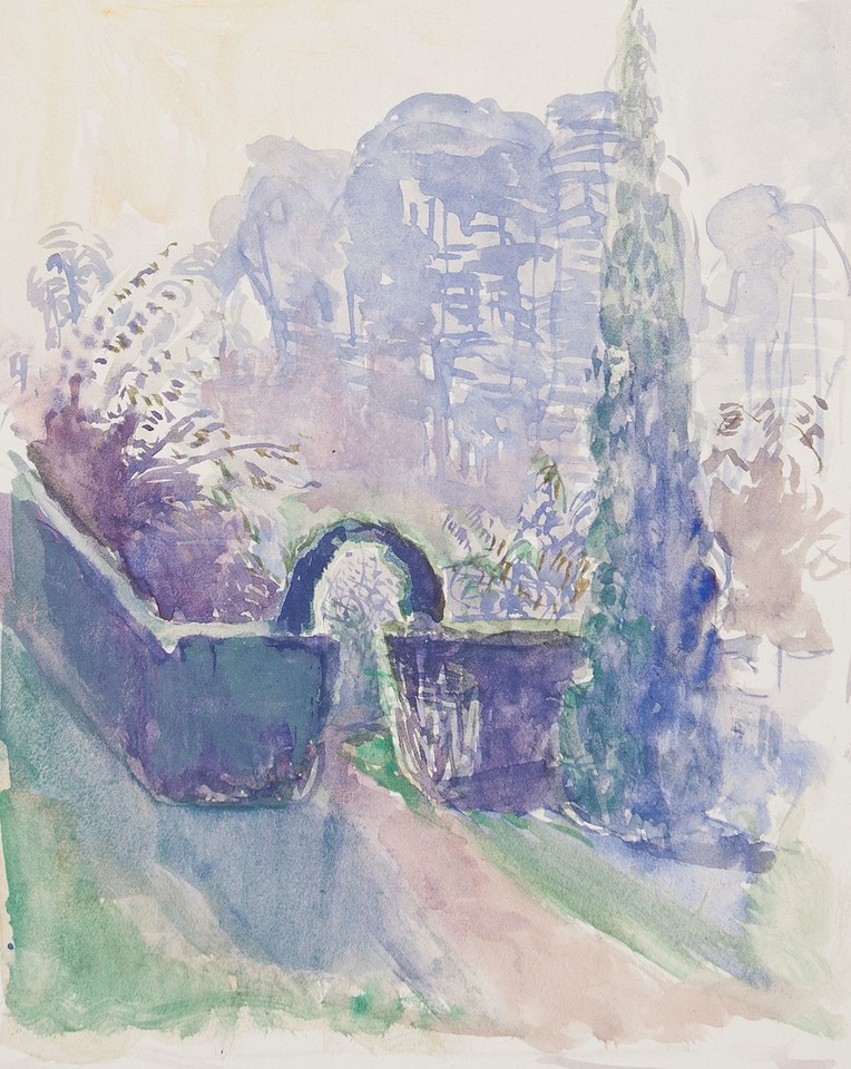 Study of Garden Archway at Cogslea Image 1