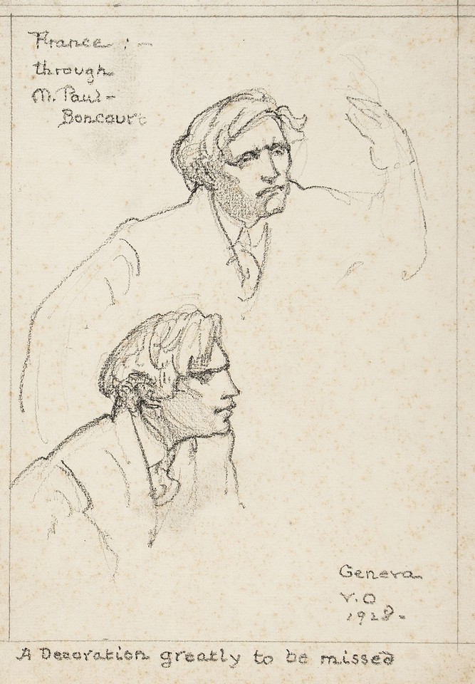 Bust portraits of Joseph Paul-Boncour  Image 1