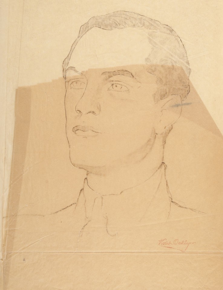 Portrait study of Hjalmar J. Procope, delegate from Findland ... Image 1