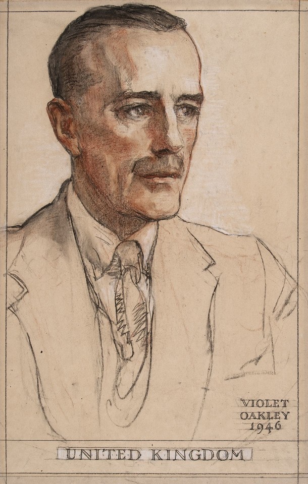 Sir Alexander Cadogan (1884–1968), Delegate from the United  ... Image 1