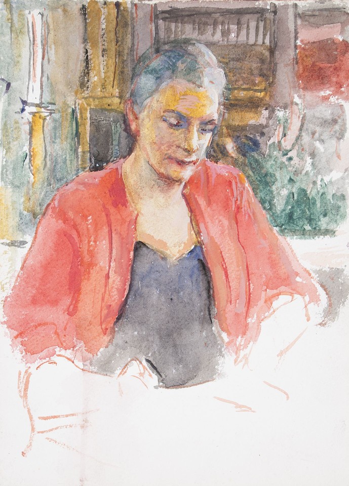 Portrait study of unidentified woman Image 1