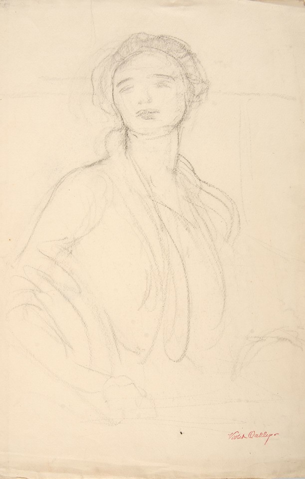 Portrait study of unidentified woman Image 1